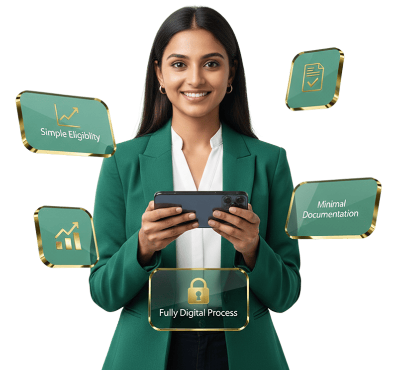 Loan process illustration